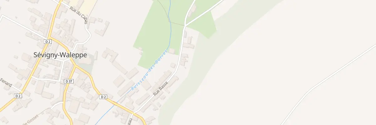 Plan du 18 Rue Basse à Sévigny-Waleppe