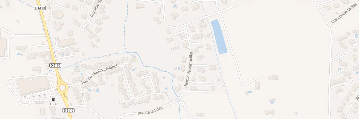 Plan du 475 Che de Vermeillet à Saint-Christol-lez-Alès