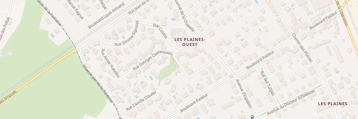 Plan du 49 Rue Georges Clémenceau au Coteau