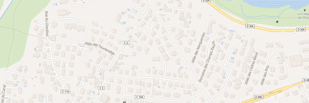 Plan du 13B Rue de Chantemerle à Savigneux
