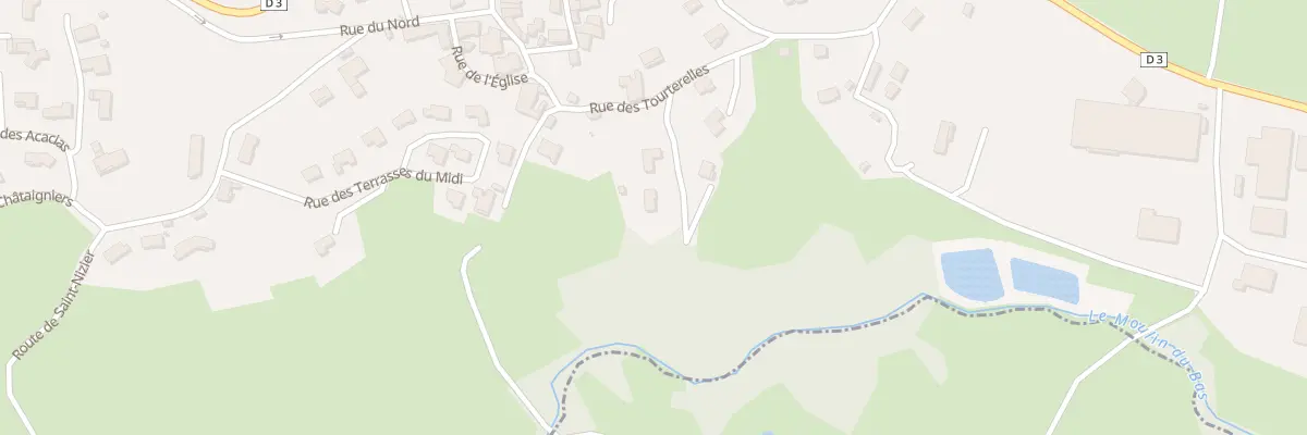 Plan du 6 Imp des Hirondelles à La Tourette