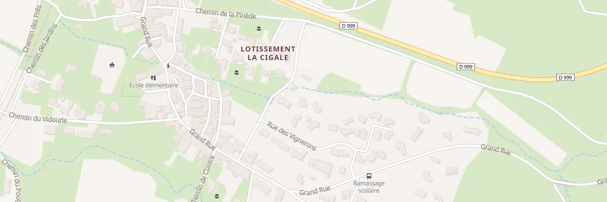 Plan du 3 Rue des Vignerons à Vic-le-Fesq
