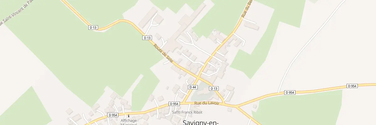Plan du 21 Le Village Nord à Savigny-en-Terre-Plaine