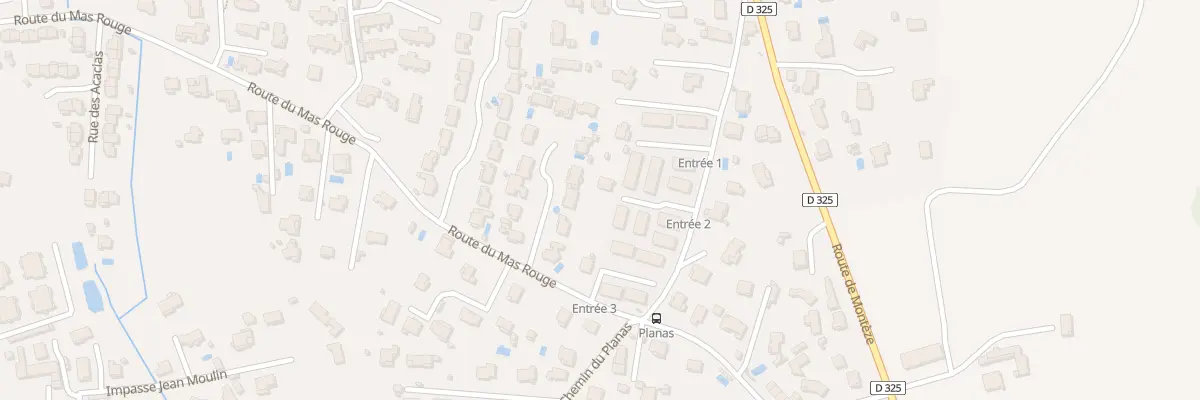 Plan du 653A Rte du Mas Rouge à Saint-Christol-lez-Alès