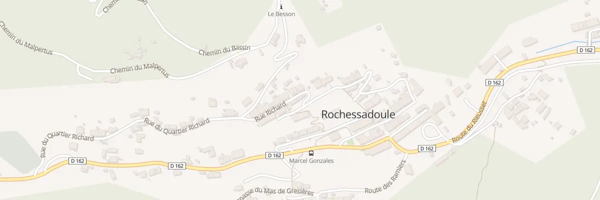 Plan du 107 Rue Richard à Robiac-Rochessadoule