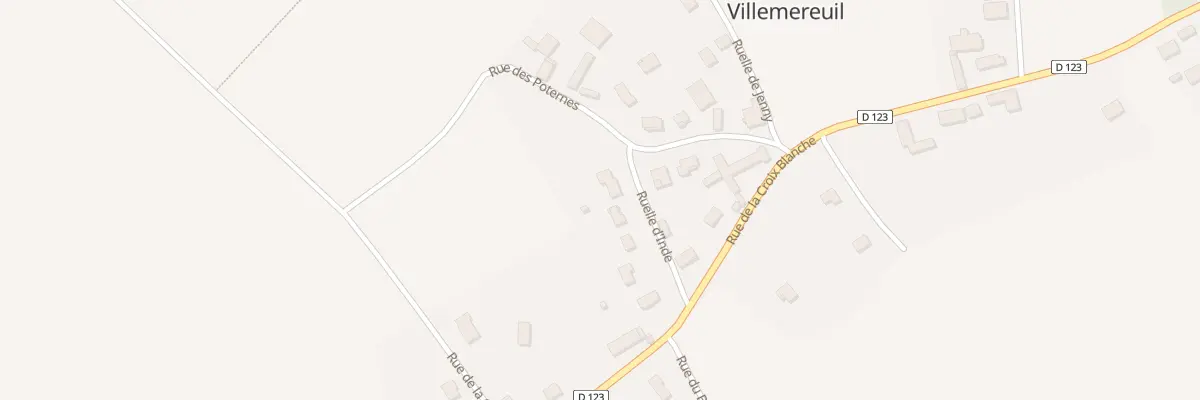 Plan du 9 Rle d’Inde à Villemereuil