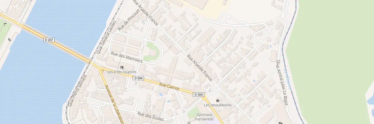 Plan du 8 Rue Anatole France au Coteau