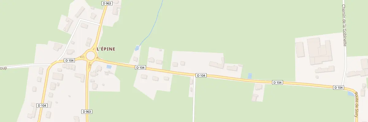 Plan du 235 Rte de Sivry à Solre-le-Château