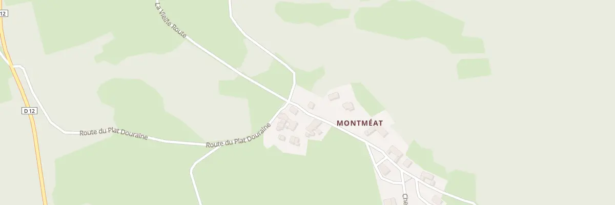 Plan du 3 Rte de Montmeat à Bas-en-Basset