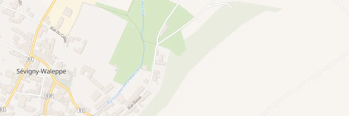 Plan du 24 Rue Basse à Sévigny-Waleppe