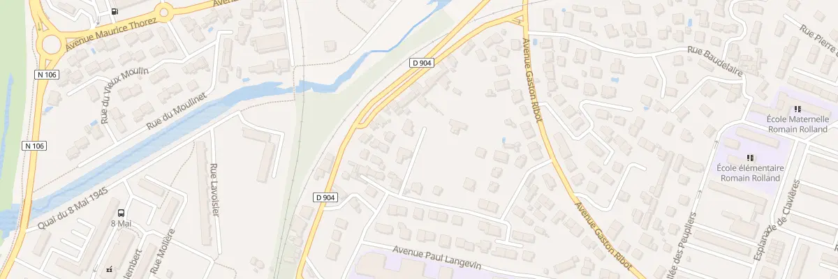 Plan du 5B Rue de la Mazade de Clavieres à Alès