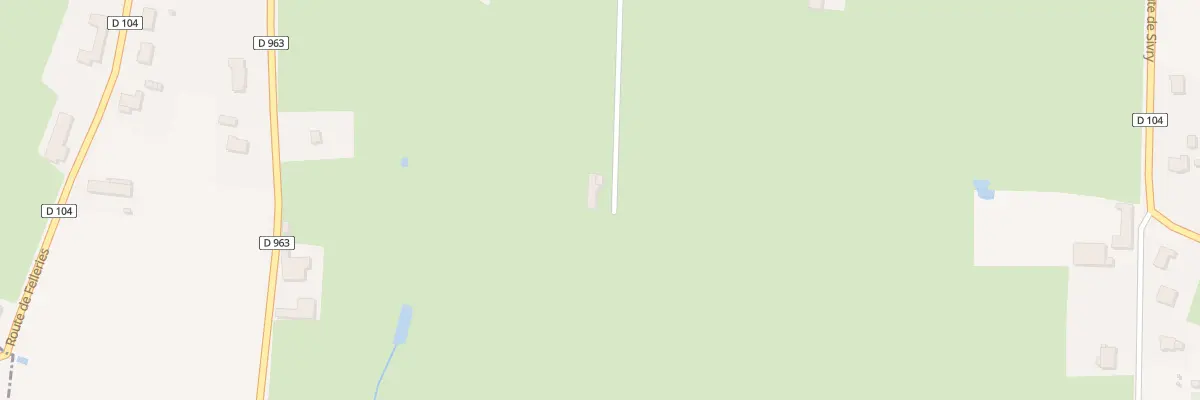 Plan du 262 Rte de Sivry à Solre-le-Château