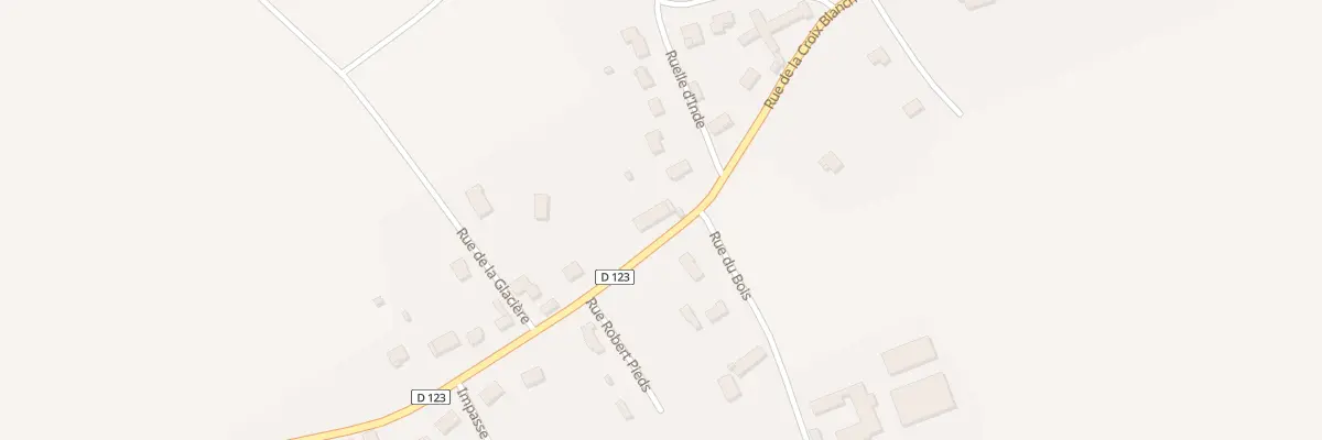 Plan du 2 Rue de la Croix Blanche à Villemereuil