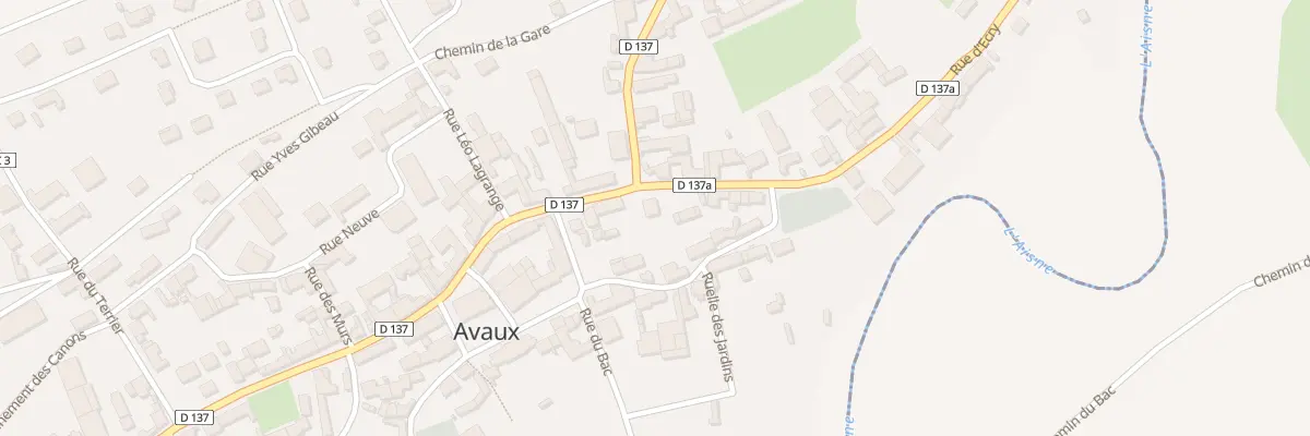 Plan du 25 Rue d’Ecry à Avaux