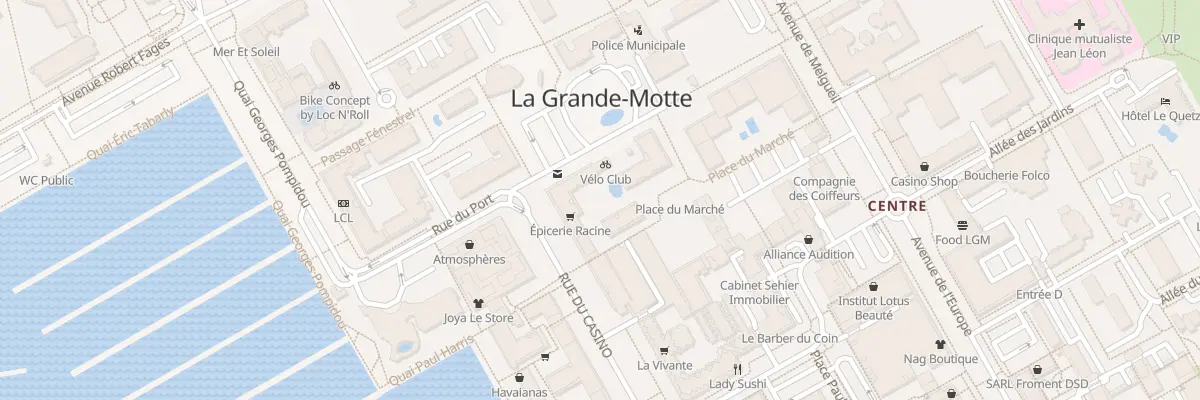 Plan du 45 Av Pierre Racine à Gigean