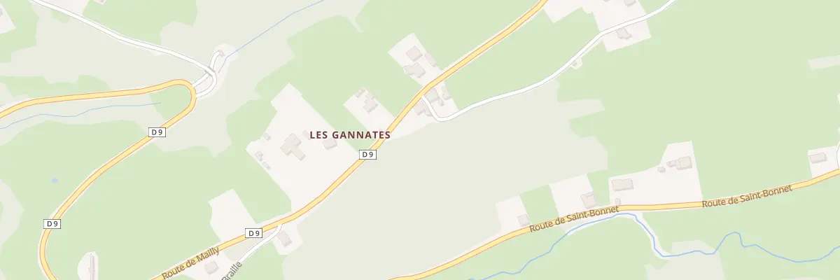 Plan du 1388 Rte de Mailly à Iguerande