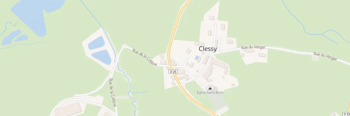 Plan du 5008 Le Bourg à Clessy