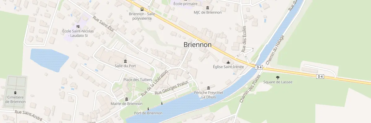 Plan du 3 Rue de la Liberation à Briennon