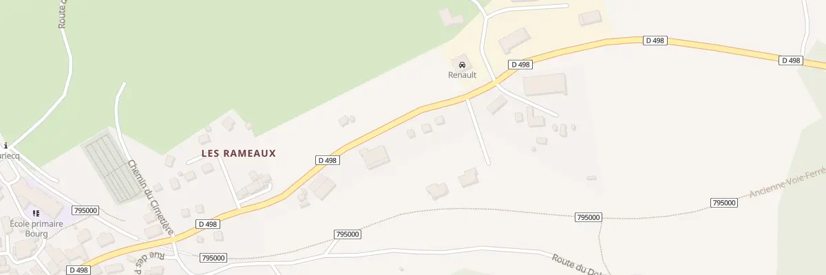 Plan du 550 Rte de Saint-Marcellin à Luriecq