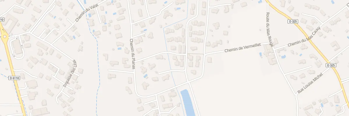 Plan du 300 Rue Edith Piaf à Saint-Christol-lez-Alès