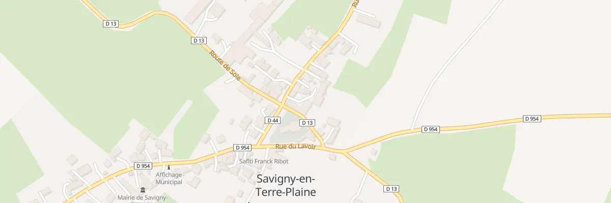 Plan du 2 Rue du Bel Air à Savigny-en-Terre-Plaine