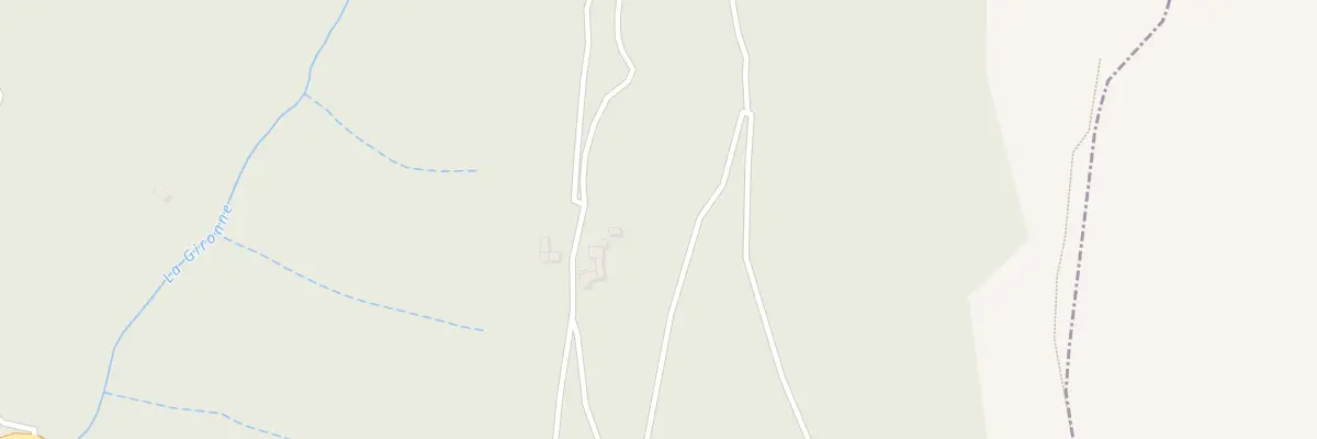 Plan du 5214 Le Travers à Sablières