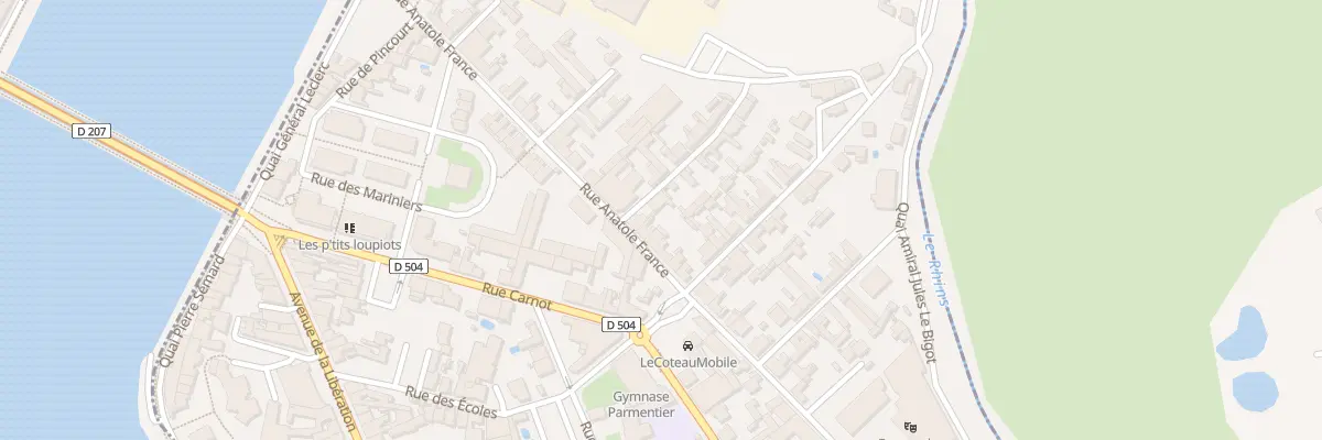 Plan du 25 Rue Anatole France au Coteau