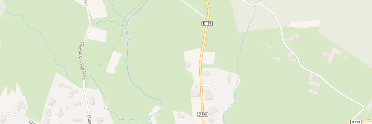 Plan du 5090 Rte de Saint-Théodorit à Cannes-et-Clairan