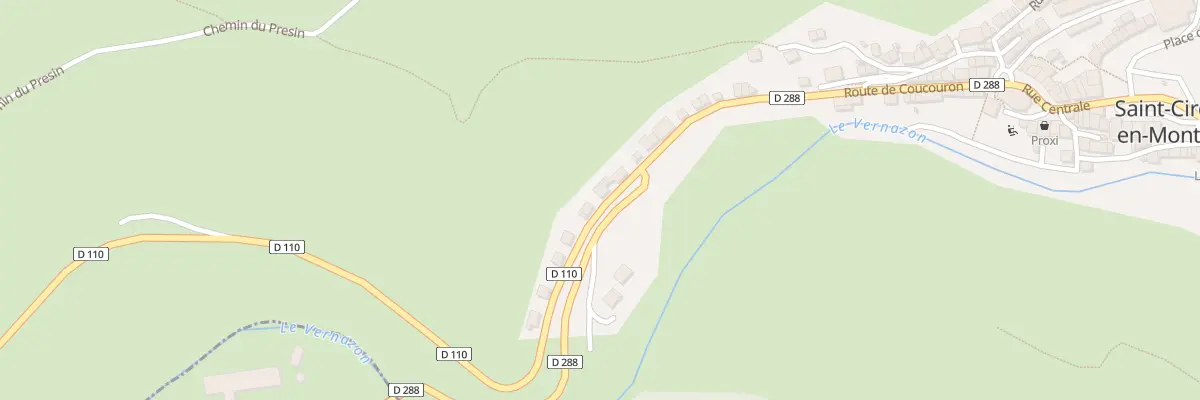 Plan du 5002 Rte de Coucouron à Saint-Cirgues-en-Montagne