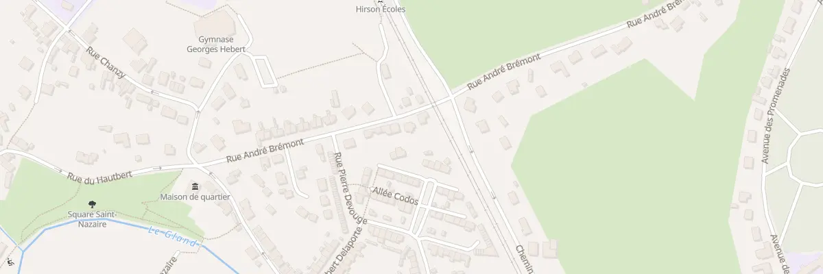 Plan du 46 Rue André Brémont à Hirson