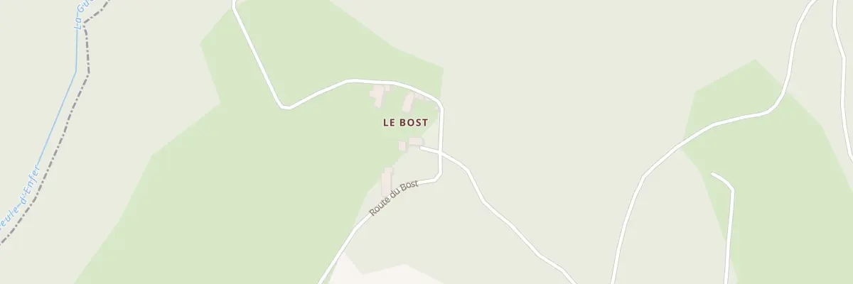 Plan du 1223 Rte du Bost à Chenereilles