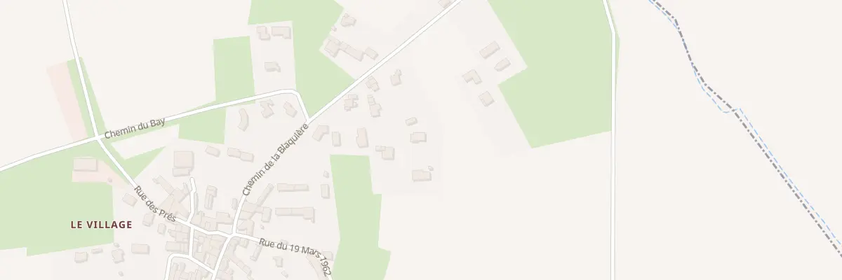 Plan du 5083 Che de la Blaquière à Savignargues