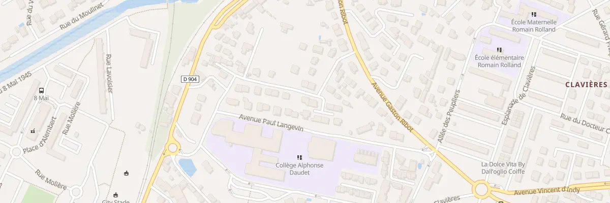 Plan du 18 Rue de la Mazade de Clavieres à Alès