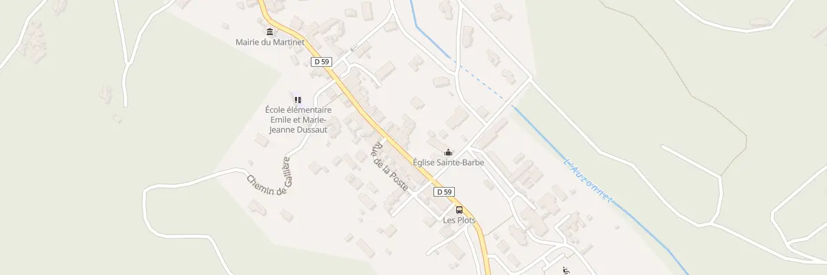 Plan du 513 Rue de l’Humanité au Martinet