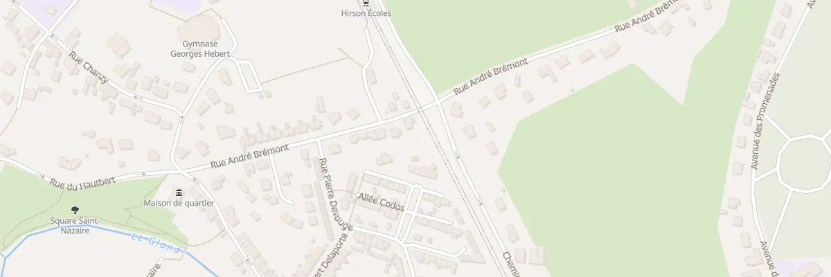 Plan du 48 Rue André Brémont à Hirson