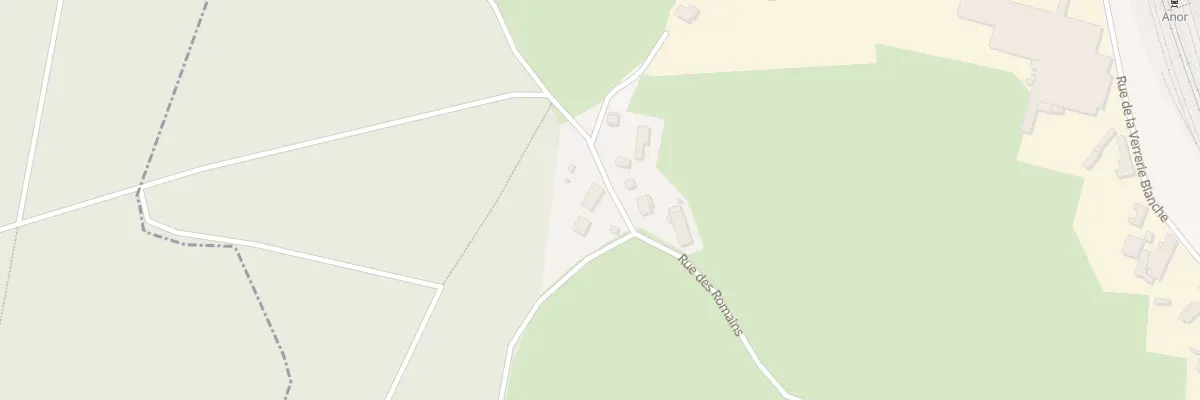 Plan du 11 Rue des Romains à Anor