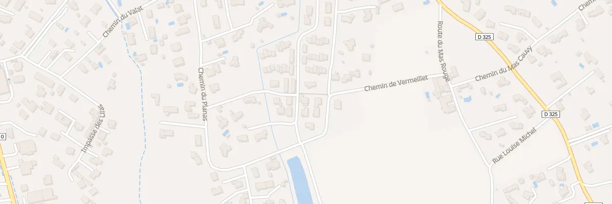 Plan du 319 Rue Edith Piaf à Saint-Christol-lez-Alès
