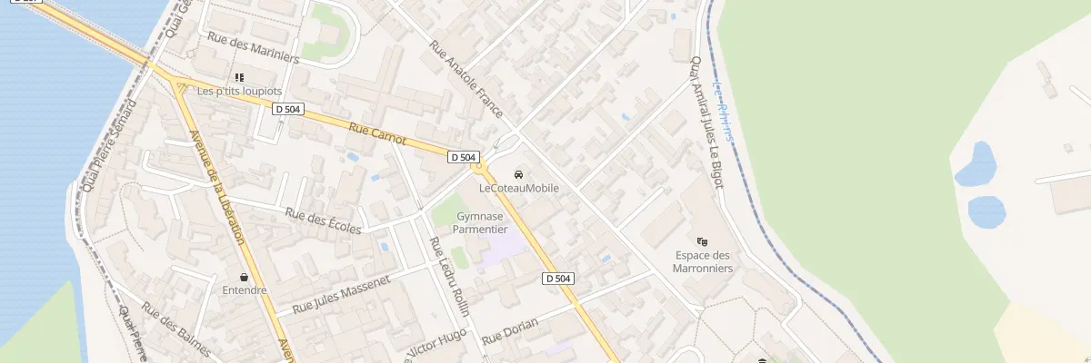 Plan du 16 Rue Anatole France au Coteau