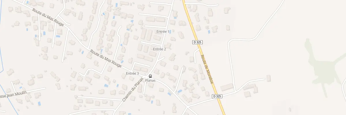 Plan du 249 Che des Perdrix à Saint-Christol-lez-Alès