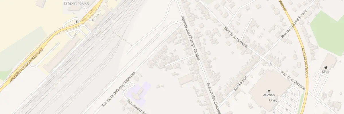 Plan du 4 Rue Loncq à Hirson
