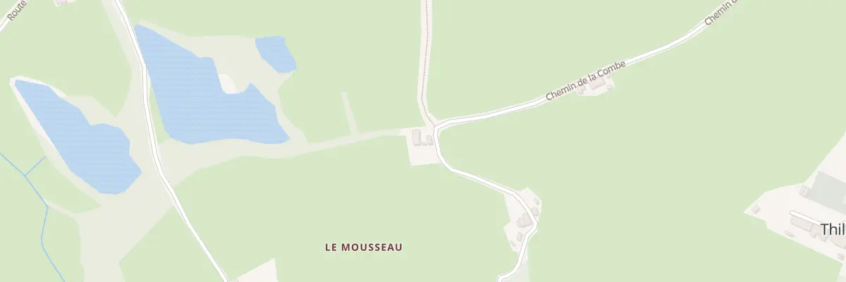 Plan du 474 Che de la Combe à Thil-sur-Arroux