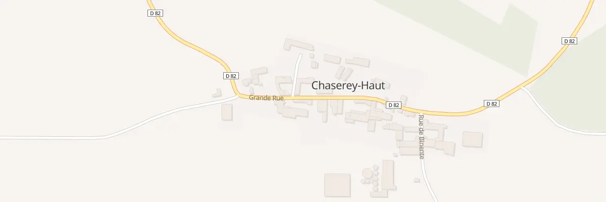 Plan du 6 Rue Grande Rue à Chaserey