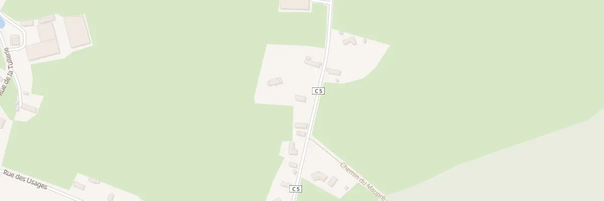 Plan du 5168 La Rue du Bois à Clessy