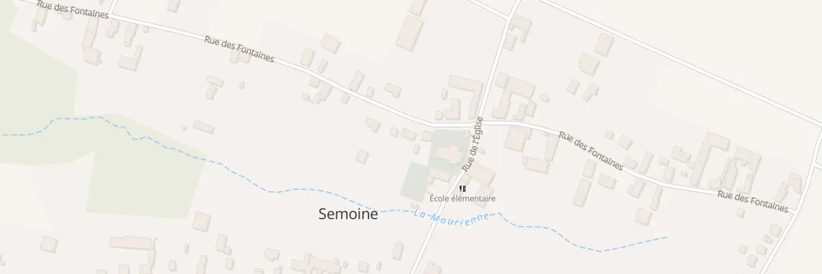Plan du 9B Rue des Fontaines à Semoine
