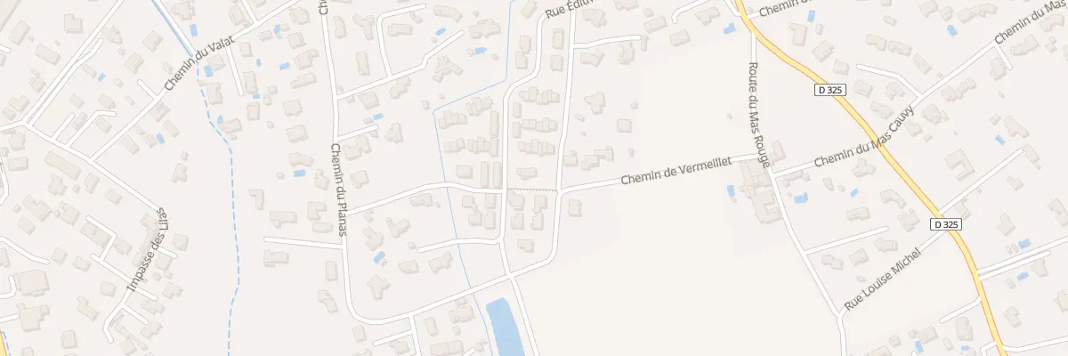 Plan du 277 Rue Edith Piaf à Saint-Christol-lez-Alès
