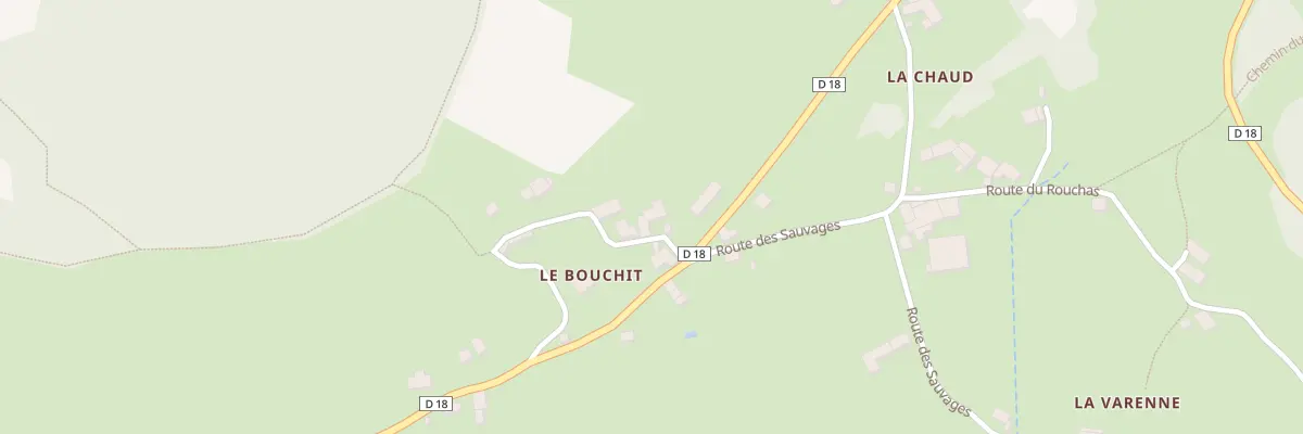Plan du 5183 Le Bouchit à Queyrières