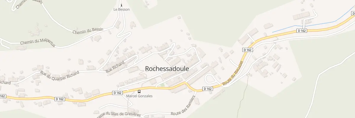 Plan du 227 Rue de la Maison Carrée à Robiac-Rochessadoule