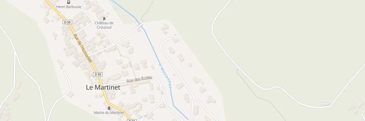 Plan du 417 L’Arboux au Martinet