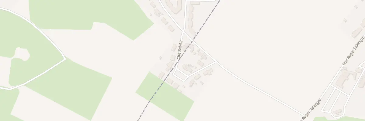 Plan du 8 Cite le Galloy à Trélon
