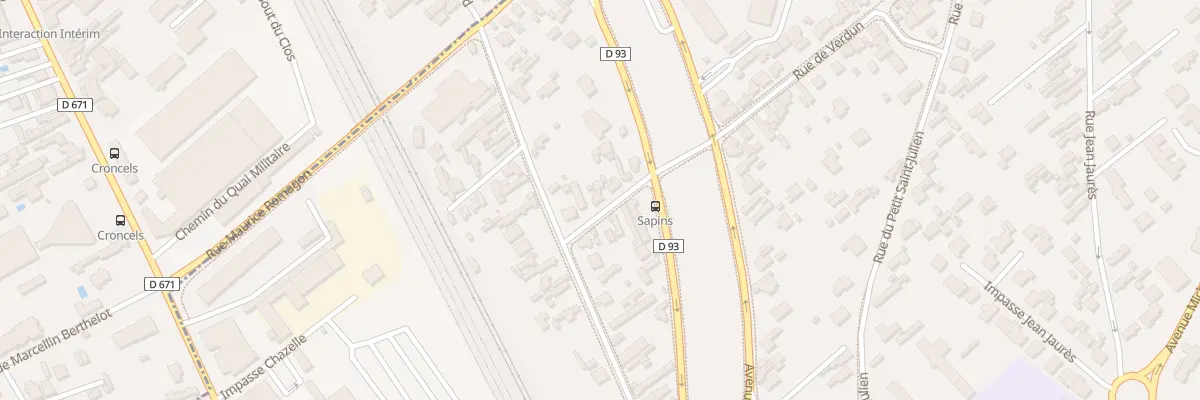Plan du 3 Rue du General Leclerc à Saint-Julien-les-Villas
